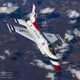 Illustration for article titled Watch The Thunderbirds Gas Up From A KC-135 On Their Way To Florida For the Daytona 500